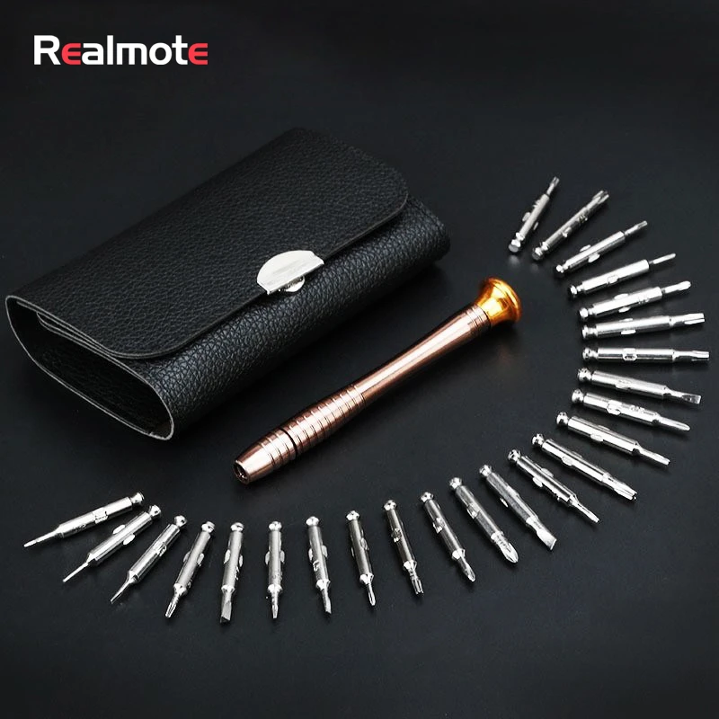 

25pcs Pocket Mini Precision Screwdriver Bit Set Laptop IPhone Samsung Mobile Phone Multi Repair Dismantle Tool Torx Screw Driver