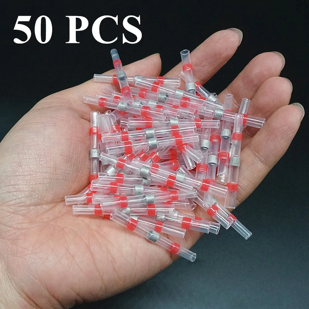 10/20/50PCS Heat Shrink Soldering Sleeve Terminals Insulated Waterproof Butt Connectors Kit Electrical Wire Soldered Terminals
10/20/50PCS Heat Shrink Soldering Sleeve Terminals Insulated Waterproof Butt Connectors Kit Electrical Wire Soldered Terminals