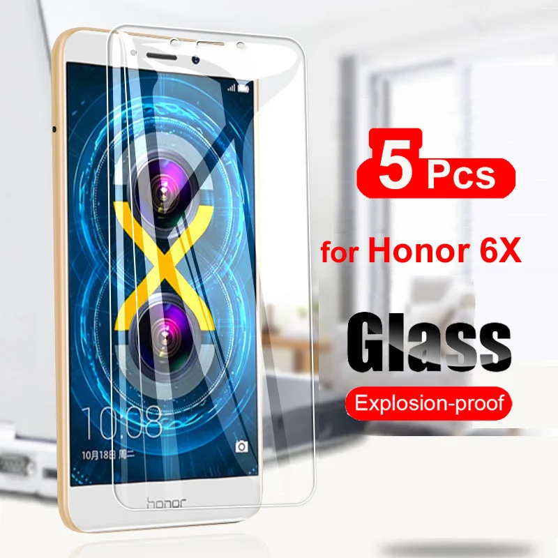 5PCS Tempered Glass For Huawei Honor 6X Screen Protector 2.5D 9H Protective Glass Film For Huawei Honor 6X Clear
5PCS Tempered Glass For Huawei Honor 6X Screen Protector 2.5D 9H Protective Glass Film For Huawei Honor 6X Clear
