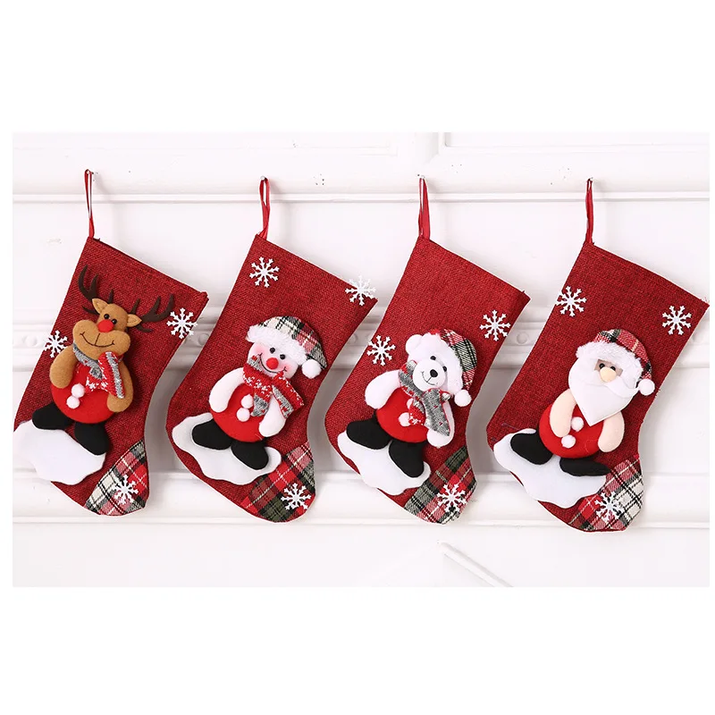 2019 New Christmas Stocking Mini Sock Santa Claus Candy Gift Bag Xmas Tree Hanging Decor Props Santa Snowman Socks Decoration
2019 New Christmas Stocking Mini Sock Santa Claus Candy Gift Bag Xmas Tree Hanging Decor Props Santa Snowman Socks Decoration