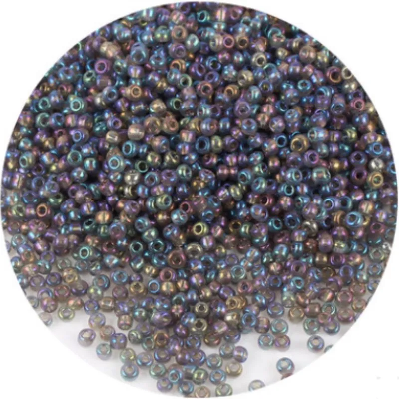 Koraliki szklane do tworzenia biżuterii DIY, 2 mm, 1000 sztuk - Wianko - 4