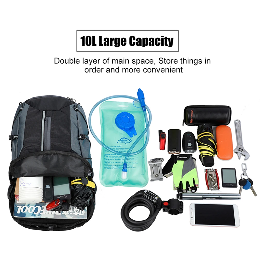 10L Waterproof Trekking Travel Cycling Backpack Large Rucksack Daypack Bag Outdoor Sports Rucksack Camping Hiking Fishing 10L Waterproof Trekking Travel Cycling Backpack Large Rucksack Daypack Bag Outdoor Sports Rucksack Camping Hiking Fishing