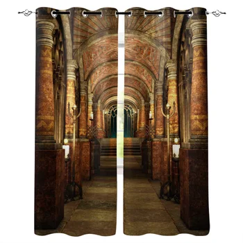 Corridor Palace Lighting Ancient Building Window Curtains LivingRoom Kitchen Curtains Left and Right Biparting Open
Corridor Palace Lighting Ancient Building Window Curtains LivingRoom Kitchen Curtains Left and Right Biparting Open
