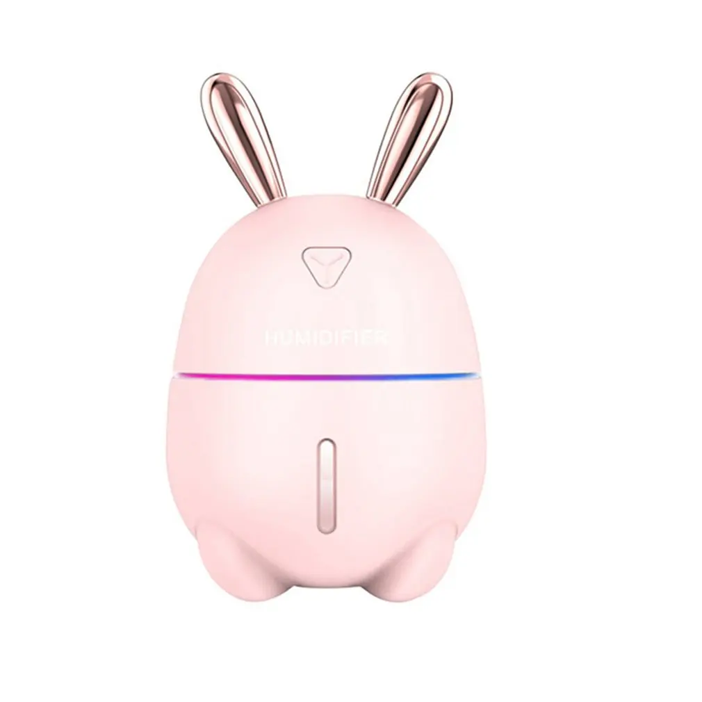 300ML Mini Air Humidifier Cute Rabbit USB Aroma Essential Oil Diffuser Colorful Night Light Car Office Air Purifier Mist Maker
300ML Mini Air Humidifier Cute Rabbit USB Aroma Essential Oil Diffuser Colorful Night Light Car Office Air Purifier Mist Maker