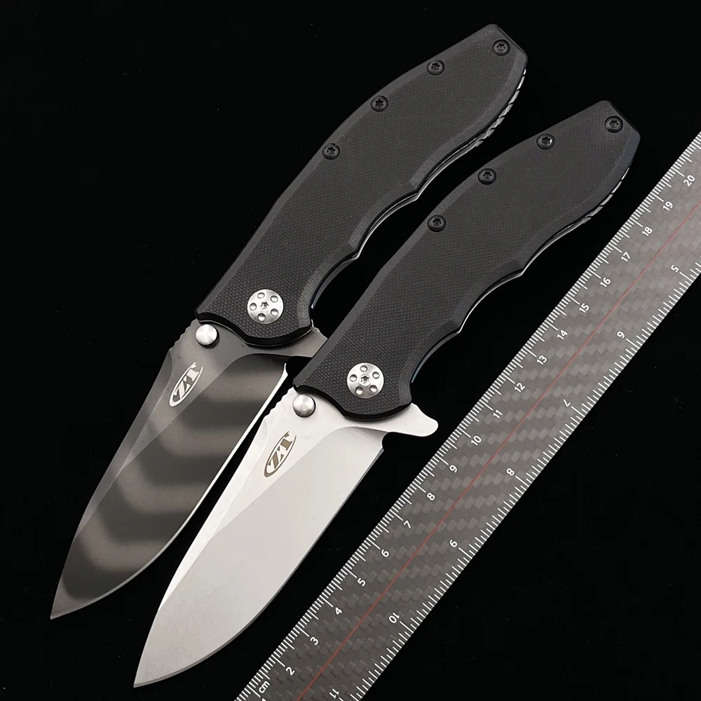 Zero Tolerance ZT0562 0562CF Ball Bearing Folding Knife 3.5" ELMAX Blade g10 handle outdoor camping hunting pocket EDC KNIVES |