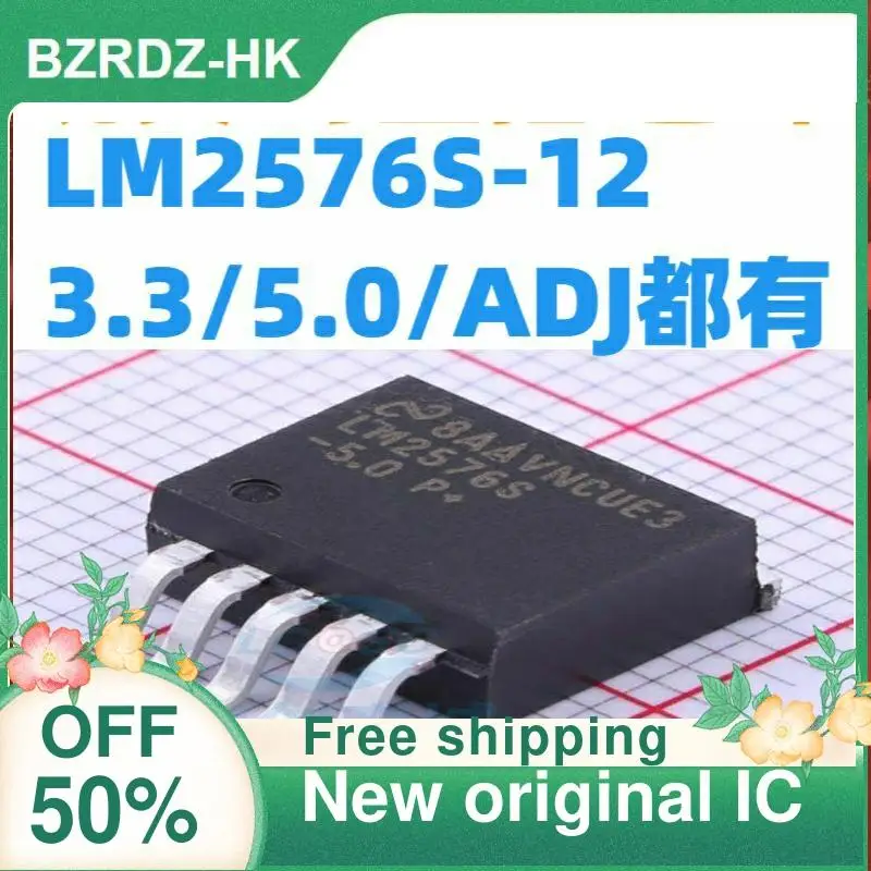 10 шт. LM2576S-12/3,3/5,0/ADJ TO-263 новая Оригинальная интегральная схема
10 шт. LM2576S-12/3,3/5,0/ADJ TO-263 новая Оригинальная интегральная схема