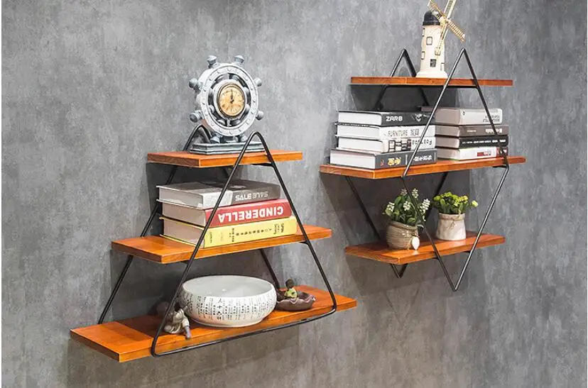Iron wall with shelf, wall with solid wood partition, no hole, personalized wall shelf, bookshelf, living room
Iron wall with shelf, wall with solid wood partition, no hole, personalized wall shelf, bookshelf, living room