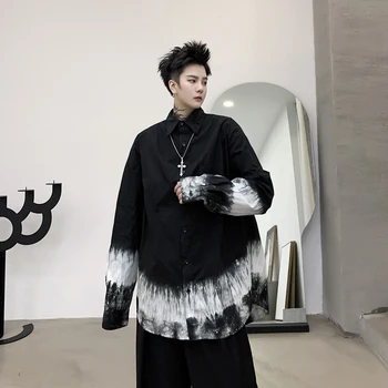 New Men Pattern Printing Loose Casual Long Sleeve Shirts Male Japan Street Hop Hop Punk Gothic Black Shirt 
New Men Pattern Printing Loose Casual Long Sleeve Shirts Male Japan Street Hop Hop Punk Gothic Black Shirt