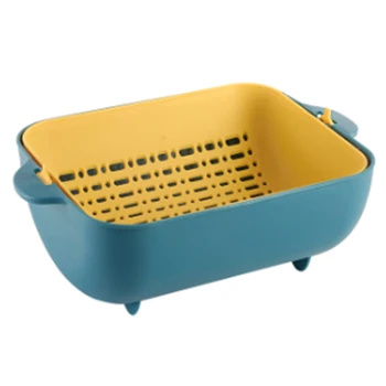 Creative Kitchen Double Rotating Vegetable Sink Drain Vegetable Basket Fruit Basket Vegetable Basket Fruit Basin
Creative Kitchen Double Rotating Vegetable Sink Drain Vegetable Basket Fruit Basket Vegetable Basket Fruit Basin
