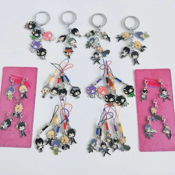 Anime Hitman Reborn key ring Vongola Famiglia figure doll keychain pendant jewelry accessories novelty cartoon anneau porte clef
Anime Hitman Reborn key ring Vongola Famiglia figure doll keychain pendant jewelry accessories novelty cartoon anneau porte clef