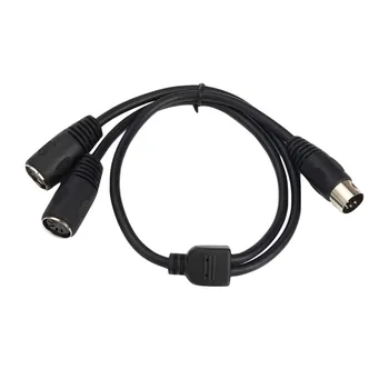 1x MIDI DIN 5PIN Male to Dual Female Socket Y Splitter Audio Extension Connector Cable Cord 50cm
1x MIDI DIN 5PIN Male to Dual Female Socket Y Splitter Audio Extension Connector Cable Cord 50cm