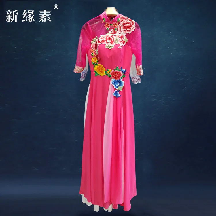 Hot Sales Pearl Chiffon Long Performance Evening Gown Dinner Annual General Meeting Stereo Waist Hugging Performance Evening Gow
Hot Sales Pearl Chiffon Long Performance Evening Gown Dinner Annual General Meeting Stereo Waist Hugging Performance Evening Gow