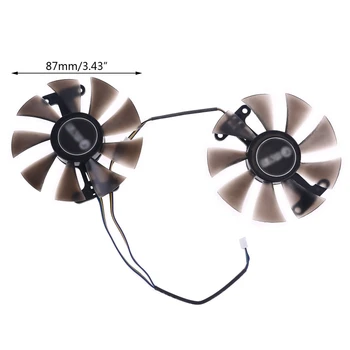 2020 New 2pcs 87mm GA91S2U GPU VGA Card Cooler Fan for Palit GeForce GTX 1080 1070Ti 1070
2020 New 2pcs 87mm GA91S2U GPU VGA Card Cooler Fan for Palit GeForce GTX 1080 1070Ti 1070