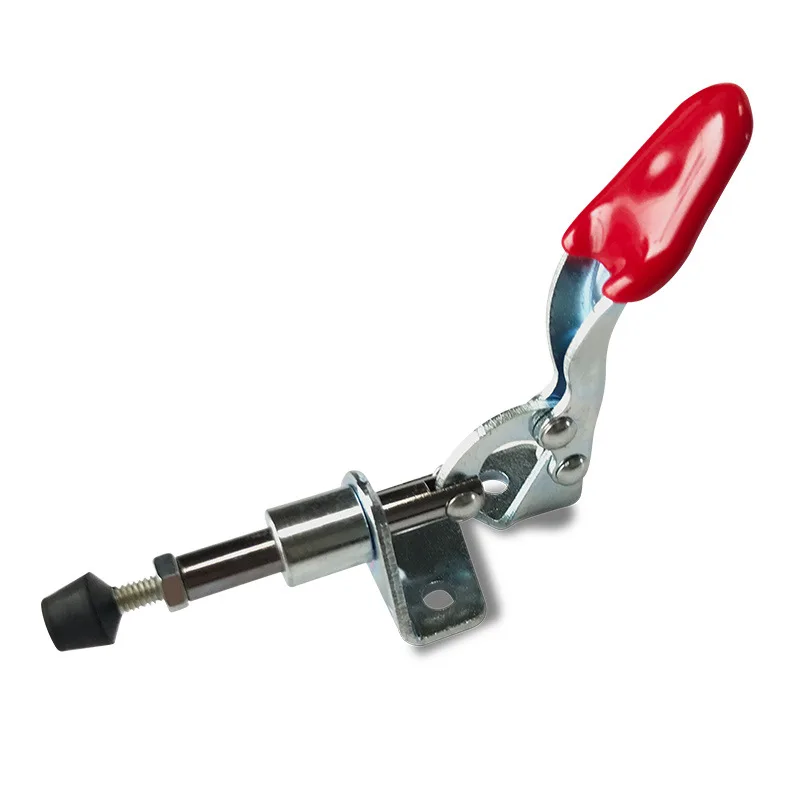 Push Pull Type Lever Fastener Toggle Clamp Quick Release Hand Tool 45KG Push-pull Clamp Quick Positioning Fixture
Push Pull Type Lever Fastener Toggle Clamp Quick Release Hand Tool 45KG Push-pull Clamp Quick Positioning Fixture