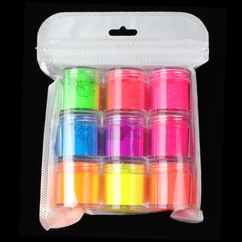 9 Box/Set Neon Nail Pigment Powder Fluorescence Glitter Dust for DIY Gel Manicure 3D Nail Art Decorations
9 Box/Set Neon Nail Pigment Powder Fluorescence Glitter Dust for DIY Gel Manicure 3D Nail Art Decorations