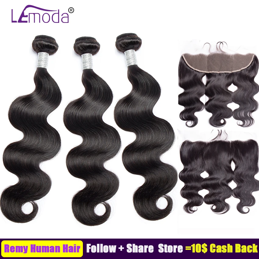 Lace Frontal Closure With Bundles Brazilian Body Wave Human Hair Bundles With Frontal Closure LeModa Remy Hair Extensions
Lace Frontal Closure With Bundles Brazilian Body Wave Human Hair Bundles With Frontal Closure LeModa Remy Hair Extensions