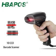 HBAPOS Wire Barcode Scanner 1D CCD Manual Trigger Screen Reader Handhold for Store Mall Shop Supermarket Warehouse
HBAPOS Wire Barcode Scanner 1D CCD Manual Trigger Screen Reader Handhold for Store Mall Shop Supermarket Warehouse