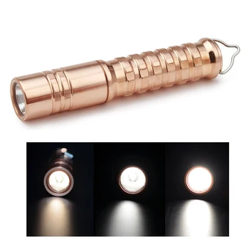 XANES SK02 219C 360LM Copper EDC Flashlight AAA 10440 Light Mini Keychain Light Outdoor Tactical EDC Collection Lantern Torch
XANES SK02 219C 360LM Copper EDC Flashlight AAA 10440 Light Mini Keychain Light Outdoor Tactical EDC Collection Lantern Torch