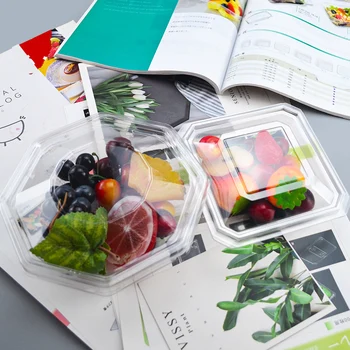 Disposable high-gloss PET plastic fruit and vegetable salad box food grade fresh container two models.
Disposable high-gloss PET plastic fruit and vegetable salad box food grade fresh container two models.