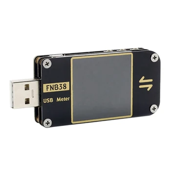 FNB38 Current and Voltmeter USB Tester QC4+ PD3.0 2.0 PPS Fast Charge Protocol Capacity
FNB38 Current and Voltmeter USB Tester QC4+ PD3.0 2.0 PPS Fast Charge Protocol Capacity