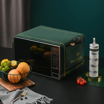 New Microwave Oven Dust Cover Breathable Oil-proof Kitchen Oven Towel Cloth Microwave Oven Protective Cover With Storage Bags
New Microwave Oven Dust Cover Breathable Oil-proof Kitchen Oven Towel Cloth Microwave Oven Protective Cover With Storage Bags