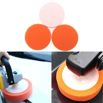 10 Pcs 4-inch 100mm Flat Foam Buffer Polishing Pad Kit For Car Polisher Color: Orange 
10 Pcs 4-inch 100mm Flat Foam Buffer Polishing Pad Kit For Car Polisher Color: Orange