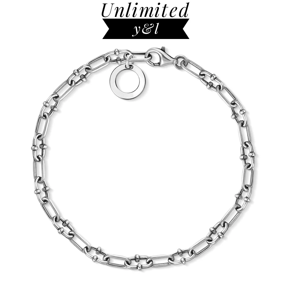 7MM Link Chain Blackened Charm Bracelets 2020 Rebel Gift for Women Men Thomas 925 Sterling Silver Fashion Jewelry Acessories
7MM Link Chain Blackened Charm Bracelets 2020 Rebel Gift for Women Men Thomas 925 Sterling Silver Fashion Jewelry Acessories