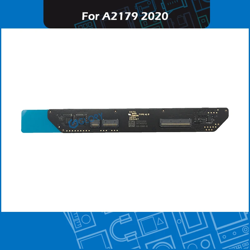 New 820-02005-01 for Macbook Air 13" A2179 Logic board touch pad keyboard connection board Early 2020 EMC 3302 
New 820-02005-01 for Macbook Air 13" A2179 Logic board touch pad keyboard connection board Early 2020 EMC 3302