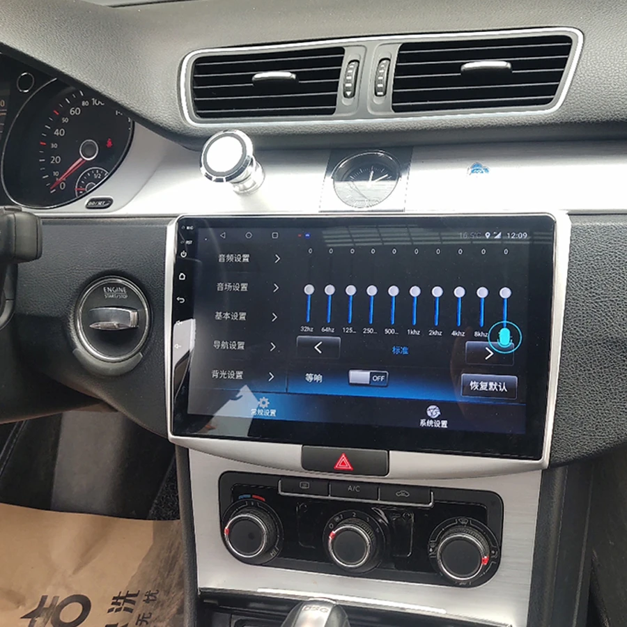 Автомобильный Dvd-плеер мультимедийный плеер 2DIN на Android 10 0 64 ГБ GPS для VW Passat CC B6 B7