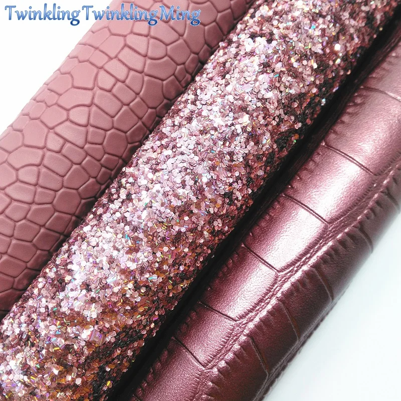Purple Glitter Fabirc, Pearlized Crocodile Faux Leather Fabric, Synthetic Leather Sheets For Bow A4 8"x11"Twinkling Ming XM390
Purple Glitter Fabirc, Pearlized Crocodile Faux Leather Fabric, Synthetic Leather Sheets For Bow A4 8"x11"Twinkling Ming XM390