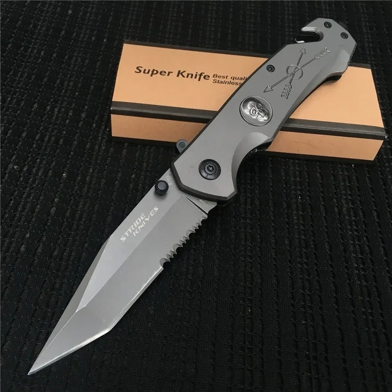 Edc Csgo Skeleton POLICE Assisted Opening Flipper Knives Tactical Rescue Hiking Camping Folding Blade Pocket Fishing Knife New
Edc Csgo Skeleton POLICE Assisted Opening Flipper Knives Tactical Rescue Hiking Camping Folding Blade Pocket Fishing Knife New
