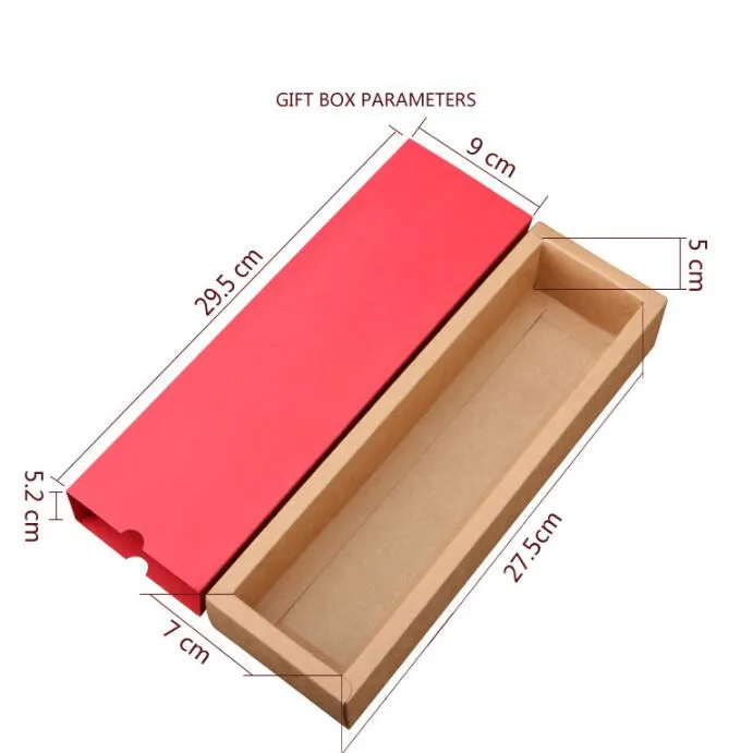 diy craft paper box drawer cardboard box biscuit nougat gift box