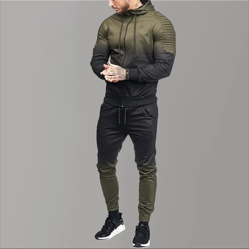 Full Brand Men Tracksuits Hoodies Gradient Fold Sport Suit Men Sets 2020 Causal Sports Suits For Men Clothing
Full Brand Men Tracksuits Hoodies Gradient Fold Sport Suit Men Sets 2020 Causal Sports Suits For Men Clothing