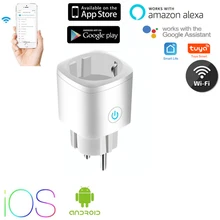 EU Smart Plug WiFi Socket EU 16A Timing Function Tuya Smart Life APP Control Work With Alexa Google Assistant Smart Home Control
EU Smart Plug WiFi Socket EU 16A Timing Function Tuya Smart Life APP Control Work With Alexa Google Assistant Smart Home Control