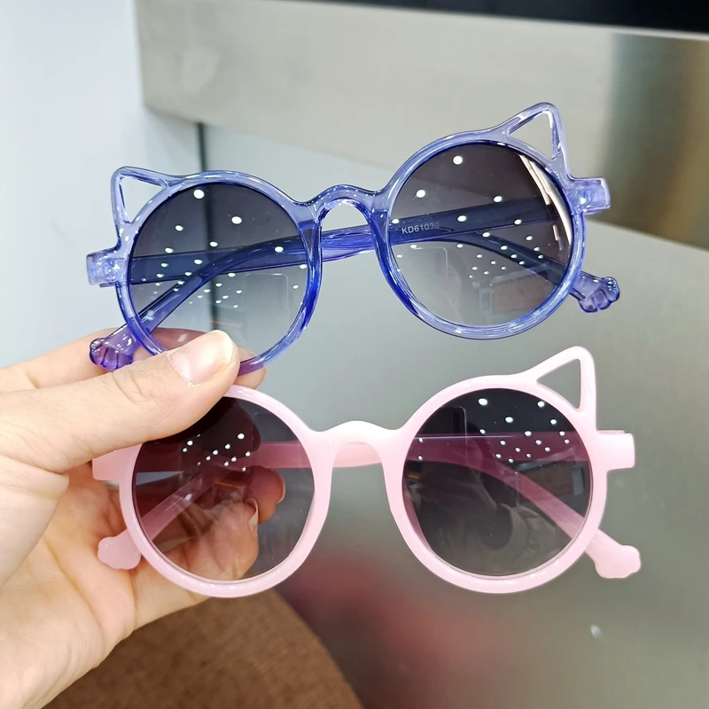 Children's Colors Cartoon Sun Glasses Cat Ear Bear Shape Round Glasses Boys Girls Vintage Sunglasses UV Protection Kids Eyewear
Children's Colors Cartoon Sun Glasses Cat Ear Bear Shape Round Glasses Boys Girls Vintage Sunglasses UV Protection Kids Eyewear