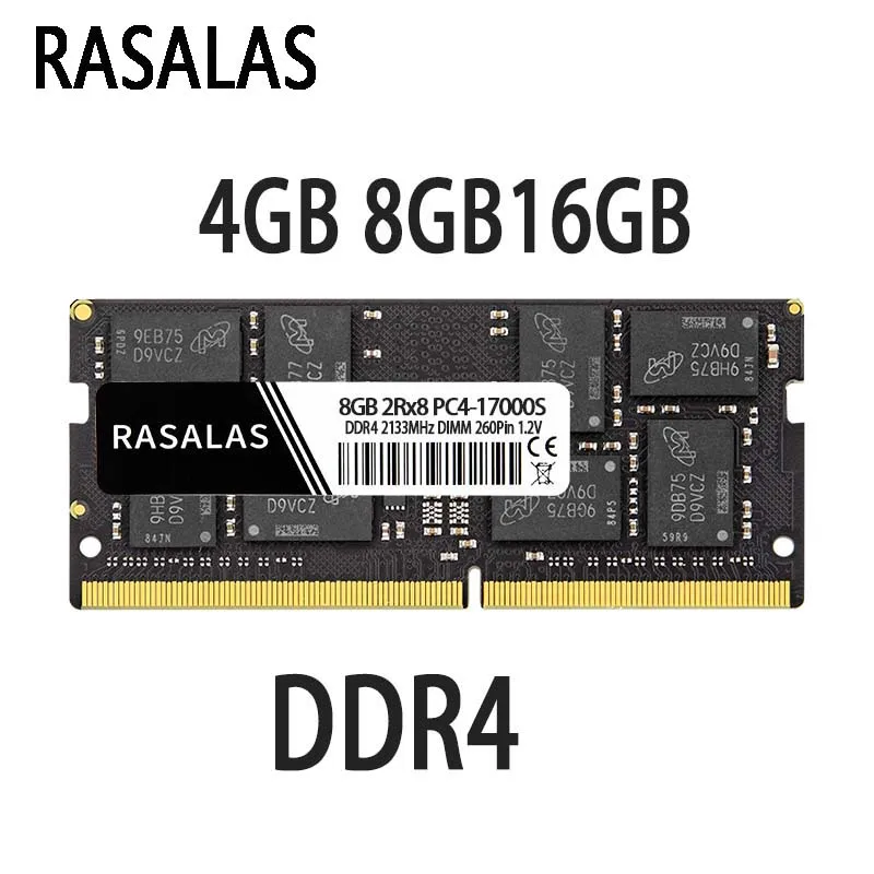 Rasalas DDR4 RAM 4GB 8GB 16GB PC3-10600S 2133 2400 2666Mhz SO-DIMM 1,2V Notebook 260Pin Laptop Memory Sodimm NO-ECC
Rasalas DDR4 RAM 4GB 8GB 16GB PC3-10600S 2133 2400 2666Mhz SO-DIMM 1,2V Notebook 260Pin Laptop Memory Sodimm NO-ECC