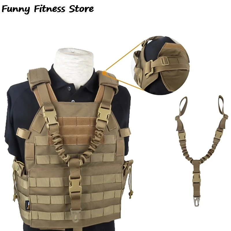 Adjustable Combat Sling Strap Hunting Belt Tactical Military Army Outdoor Camping Survival Sling Airsoft Rifle Strapping Belt
Adjustable Combat Sling Strap Hunting Belt Tactical Military Army Outdoor Camping Survival Sling Airsoft Rifle Strapping Belt