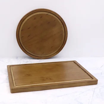 Jaswehome Rectangular Round Wood Cutting Board Chopping Boards with Juice Groove Imitation Walnut Wood Color Cheese Boards
Jaswehome Rectangular Round Wood Cutting Board Chopping Boards with Juice Groove Imitation Walnut Wood Color Cheese Boards