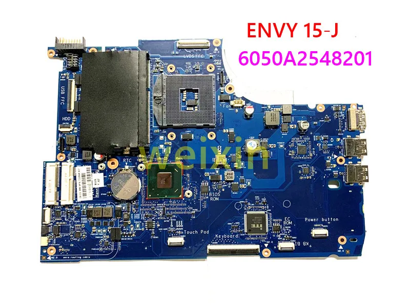 Материнская плата для HP ENVY 15-J HM77 720568-001 720568-501 720568-601 6050A2548201 100% рабочая | Компьютеры
