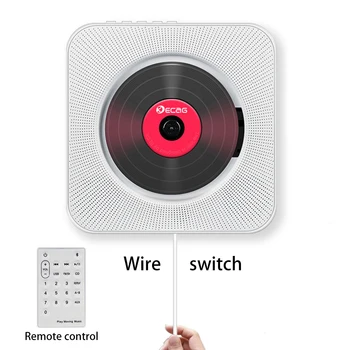 Portable Bluetooth CD Player Wall Mountable Home Audio Boombox with Remote Control FM Radio Built-in HiFi Speakers USB MP3 #20
Portable Bluetooth CD Player Wall Mountable Home Audio Boombox with Remote Control FM Radio Built-in HiFi Speakers USB MP3 #20