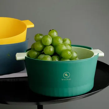 1 Pc Plastic Durable Convenient Useful Practical Drain Fruit Basket Fruit Basket Vegetable Basket Kitchen
1 Pc Plastic Durable Convenient Useful Practical Drain Fruit Basket Fruit Basket Vegetable Basket Kitchen