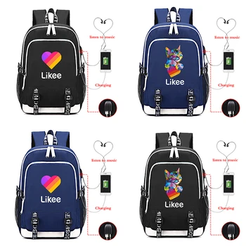 Casual Russia Style Likee Usb Charge Backpack Boys Girls Men Women Rucksack School Bag Teens Daily New LIKEE Rainbow Knapsack
Casual Russia Style Likee Usb Charge Backpack Boys Girls Men Women Rucksack School Bag Teens Daily New LIKEE Rainbow Knapsack