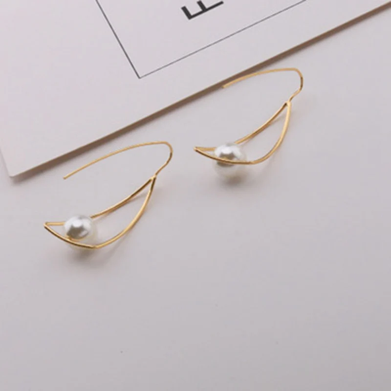 Simple Gold Color Alloy Earring Minimalist Stud Earrings For Women Drop Shipping
Simple Gold Color Alloy Earring Minimalist Stud Earrings For Women Drop Shipping