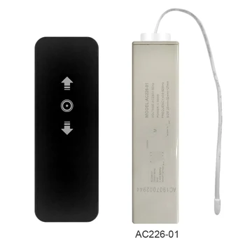 Universal RF 433.92mhz Wireless Remote Control 1CH Transmitter Receiver For Tubular Motorized Venetian Blinds Automated Curtains 
Universal RF 433.92mhz Wireless Remote Control 1CH Transmitter Receiver For Tubular Motorized Venetian Blinds Automated Curtains