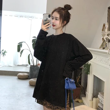 PX2464 Women's loose mid-length slit bottoming outer wear BF style T-shirt top
PX2464 Women's loose mid-length slit bottoming outer wear BF style T-shirt top