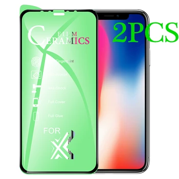 2PCS Full Glue Soft Glass for IPhone 11 Pro Max XS XR X 8 7 6 6S Plus PET Ceramics Ultrathin Screen Protector for IPhone11 Pro
2PCS Full Glue Soft Glass for IPhone 11 Pro Max XS XR X 8 7 6 6S Plus PET Ceramics Ultrathin Screen Protector for IPhone11 Pro