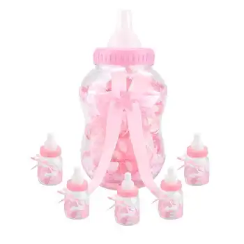 

30pcs Cute Feeding Bottle Shape Candy Boxes for Event Christening Party Wedding Decoration Baby Birthday Gifts
