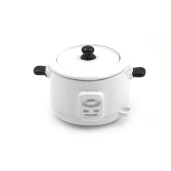 DIY Cooking Utensil Electric Rice Cooker Toy Kitchen Tools 1:12 Dollhouse Accessory
DIY Cooking Utensil Electric Rice Cooker Toy Kitchen Tools 1:12 Dollhouse Accessory