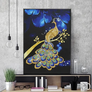 Meian 5D Diamond Painting Special Sahped Partial Peacock & Paint by Numbers with Frame Wall Artwork 30*40 for Children 2019 New
Meian 5D Diamond Painting Special Sahped Partial Peacock & Paint by Numbers with Frame Wall Artwork 30*40 for Children 2019 New