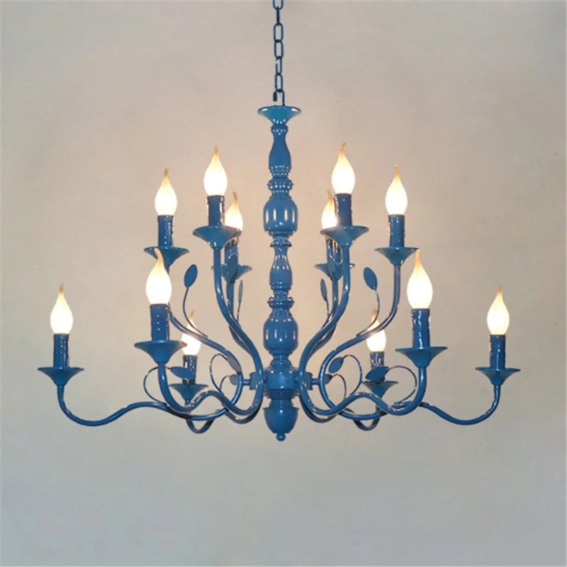 Vintage Wrought Iron Chandelier Lighting LED Pendant Hanging Light Lustres De Candle Lamp Home Lighting Fixture
Vintage Wrought Iron Chandelier Lighting LED Pendant Hanging Light Lustres De Candle Lamp Home Lighting Fixture